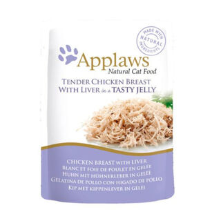 Applaws Pollo y Hígado sobre para gatos 